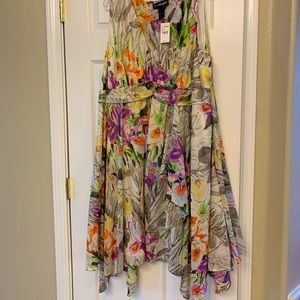 Lane Bryant size 28 dress with sweater top